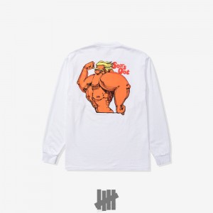 Undefeated Undftd UACTP SUN'S OUT L/S TEE Tees Weiß | UZNPA-1493