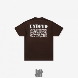 Undefeated Undftd UNDEFEATED BARRACKS S/S TEE Tees Braun | FCSWL-0319