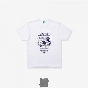 Undefeated Undftd UNDEFEATED CATALOG S/S TEE Tees Weiß | KJIPY-1689