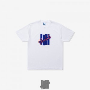 Undefeated Undftd UNDEFEATED CITY S/S TEE - GLENDALE Tees Weiß | ZMGEC-1425