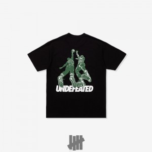 Undefeated Undftd UNDEFEATED CONTACT S/S TEE Tees Schwarz | JLHWK-8456