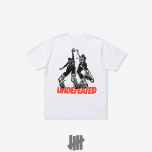 Undefeated Undftd UNDEFEATED CONTACT S/S TEE Tees Weiß | YOWCV-9607