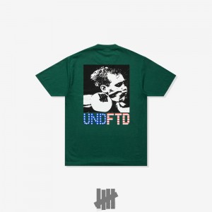 Undefeated Undftd UNDEFEATED CRUSH S/S TEE Tees Grün | ZWKDV-6405