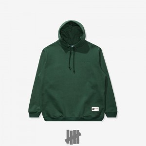 Undefeated Undftd UNDEFEATED HEAVYWEIGHT PULLOVER HOOD Fleeces Grün | UOCGK-8162