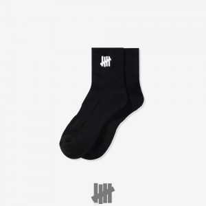 Undefeated Undftd UNDEFEATED ICON ANKLE SOCK Socken Schwarz | YPCVR-5961