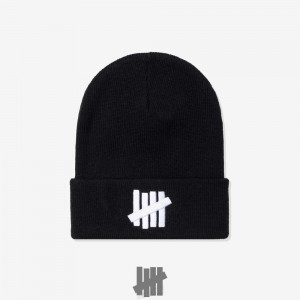 Undefeated Undftd UNDEFEATED ICON BEANIE Kopfbedeckung Schwarz | OTWIZ-4152