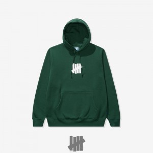 Undefeated Undftd UNDEFEATED ICON HOODIE Fleeces Grün | VPNWU-1435