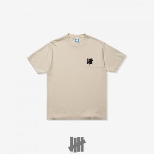 Undefeated Undftd UNDEFEATED ICON S/S TEE Tees TAN | FMSEQ-2803