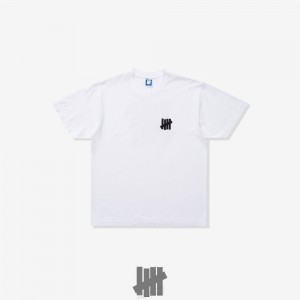 Undefeated Undftd UNDEFEATED ICON S/S TEE Tees Weiß | GOZMN-6497