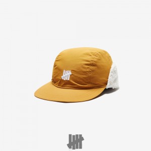 Undefeated Undftd UNDEFEATED ICON WINTER CAP Kopfbedeckung Braun | NIHAC-2435