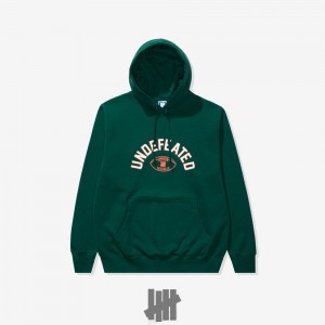 Undefeated Undftd UNDEFEATED LA PULLOVER HOOD Fleeces Grün | LTHBY-6850