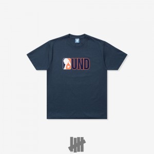 Undefeated Undftd UNDEFEATED LEAGUE S/S TEE Tees OCEAN | VKZCF-9380