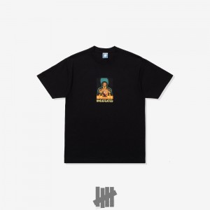 Undefeated Undftd UNDEFEATED MIND GAMES S/S TEE Tees Schwarz | SRCGI-0695