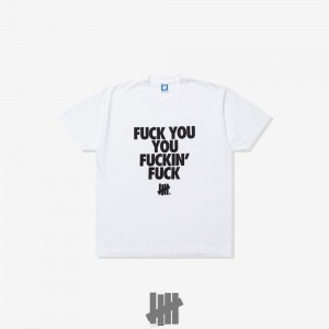 Undefeated Undftd UNDEFEATED MULBERRY S/S TEE Tees Weiß | UHSJC-6038