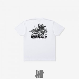 Undefeated Undftd UNDEFEATED NYFC COLLAGE S/S TEE Tees Weiß | FBMOK-5794