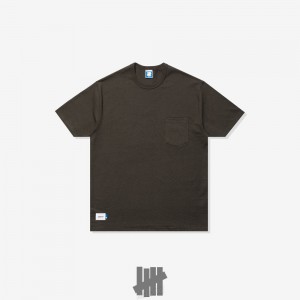 Undefeated Undftd UNDEFEATED STENCIL S/S POCKET TEE Tees Schwarz | RGFZP-0651