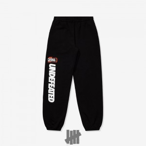 Undefeated Undftd UNDEFEATED X F1 LVGP LOGO SWEATPANT Fleeces Schwarz | TOGNA-9521