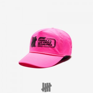 Undefeated Undftd UNDEFEATED X F1 LVGP LOGO SNAPBACK Kopfbedeckung Rosa | LSBJV-0356