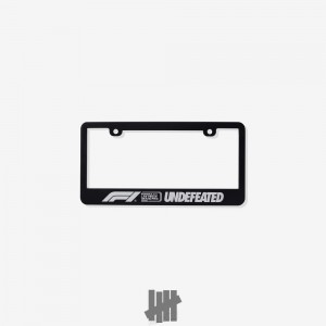 Undefeated Undftd UNDEFEATED X F1 LVGP LOGO LICENSE PLATE FRAME Other Schwarz | AXCGW-9416