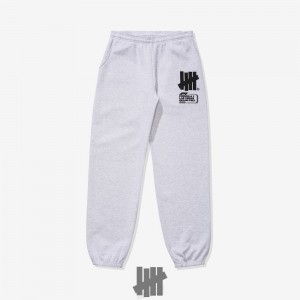 Undefeated Undftd UNDEFEATED X F1 LVGP LOCKUP SWEATPANT Fleeces ASH | DWYNE-4357