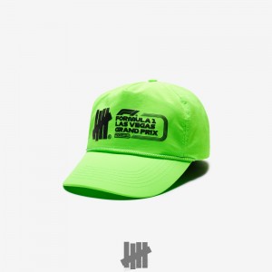 Undefeated Undftd UNDEFEATED X F1 LVGP LOGO SNAPBACK Kopfbedeckung Grün | CNILG-2489