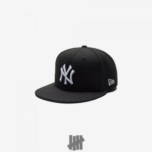 Undefeated Undftd UNDEFEATED X NEW ERA NY YANKEES 59FIFTY FITTED Kopfbedeckung Schwarz | NKMDP-6794