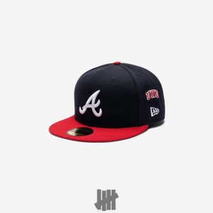 Undefeated Undftd UNDEFEATED X NE X MLB FITTED Kopfbedeckung ATLANTA BRAVES | YUMCH-7840