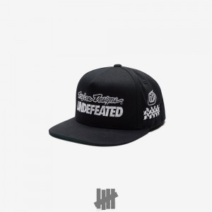 Undefeated Undftd UNDEFEATED X TROY LEE DESIGNS STRAPBACK Kopfbedeckung Schwarz | HPBWV-9675