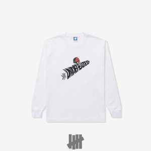 Undefeated Undftd UNDEFEATED X TROY LEE DESIGNS L/S TEE Tees Weiß | URDXB-6239