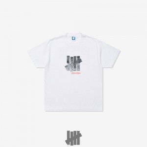 Undefeated Undftd UNDEFEATED X TROY LEE DESIGNS S/S TEE Tees Weiß | AJVZT-2689