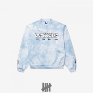 Undefeated Undftd UNDEFEATED X USWNT CREWNECK Fleeces Blau | AVNKU-4318