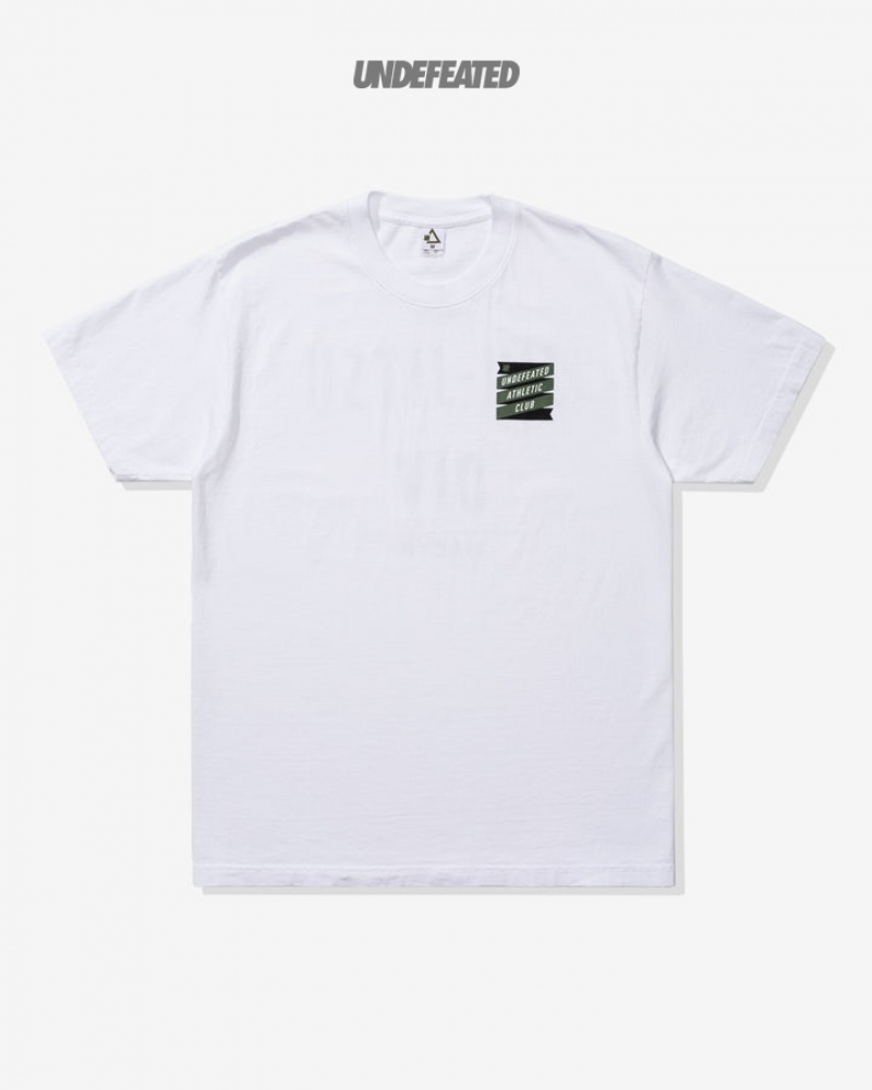 Undefeated Undftd UACTP JIU JITSU DIV S/S TEE Tees Weiß | KETLD-7832