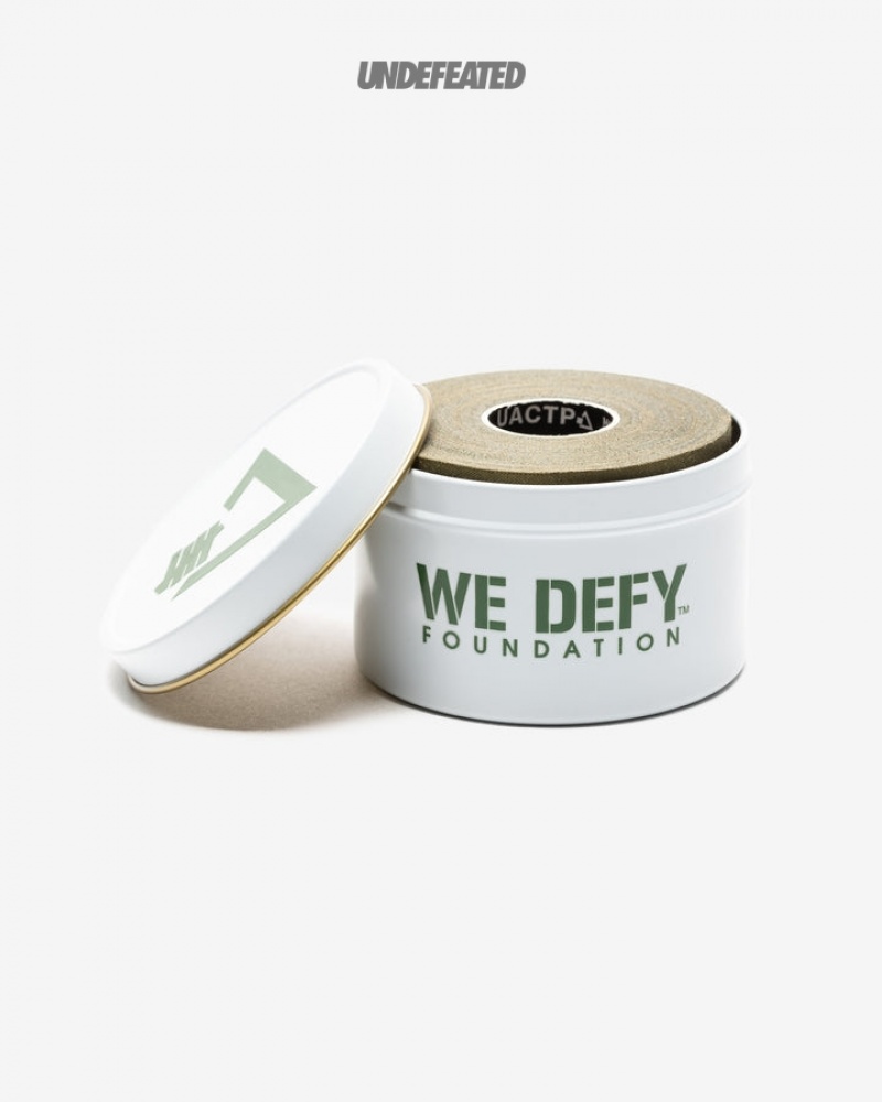 Undefeated Undftd UACTP X MONKEY TAPE X WE DEFY ATHLETIC TAPE, 4-PACK TIN Other Weiß | HZOPG-3671