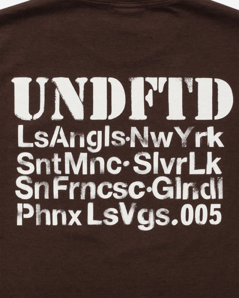 Undefeated Undftd UNDEFEATED BARRACKS S/S TEE Tees Braun | FCSWL-0319