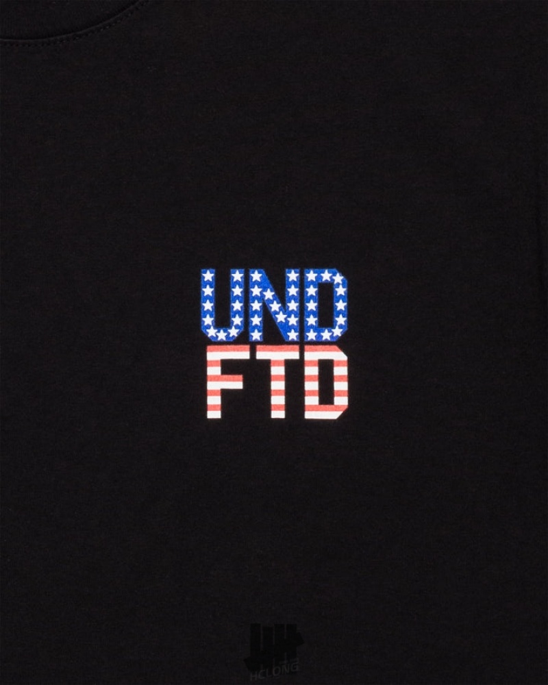 Undefeated Undftd UNDEFEATED CRUSH S/S TEE Tees Schwarz | WVQNY-8093