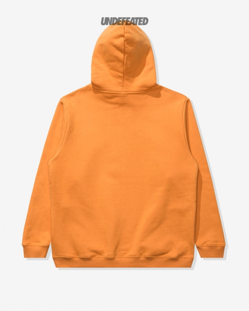 Undefeated Undftd UNDEFEATED HEAVYWEIGHT PULLOVER HOOD Fleeces Orange | ISYNQ-2816