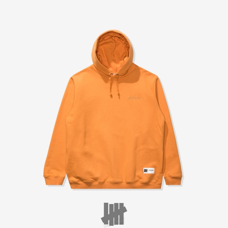 Undefeated Undftd UNDEFEATED HEAVYWEIGHT PULLOVER HOOD Fleeces Orange | ISYNQ-2816