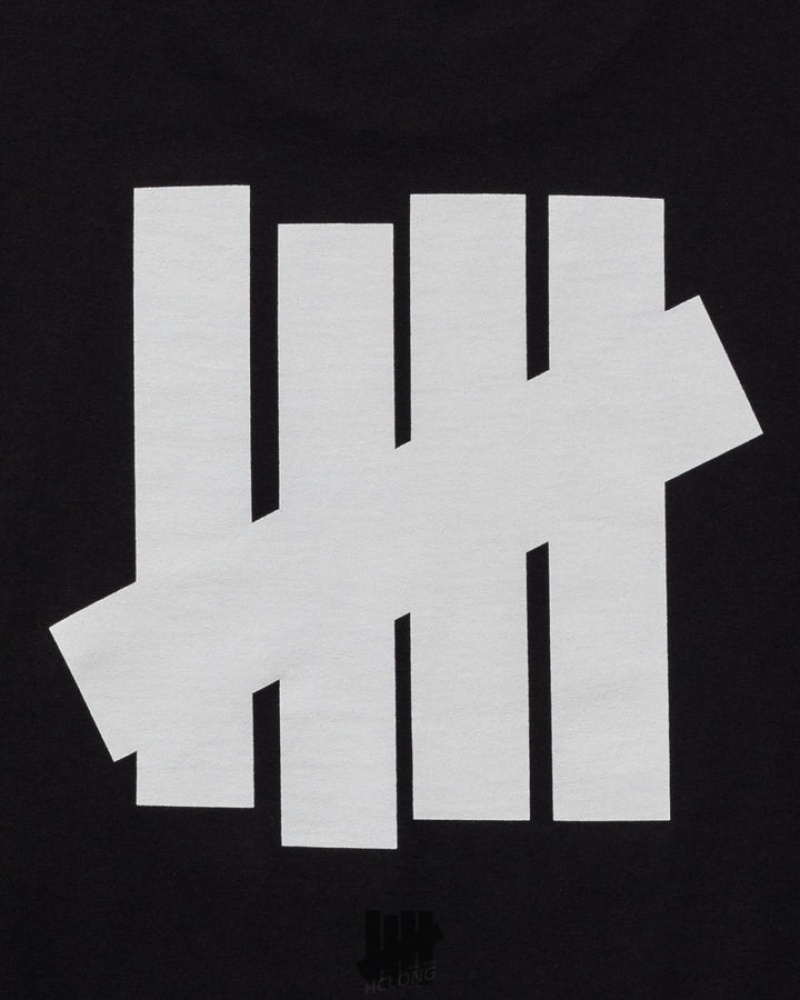 Undefeated Undftd UNDEFEATED ICON L/S TEE Tees Schwarz | UEKAG-4706