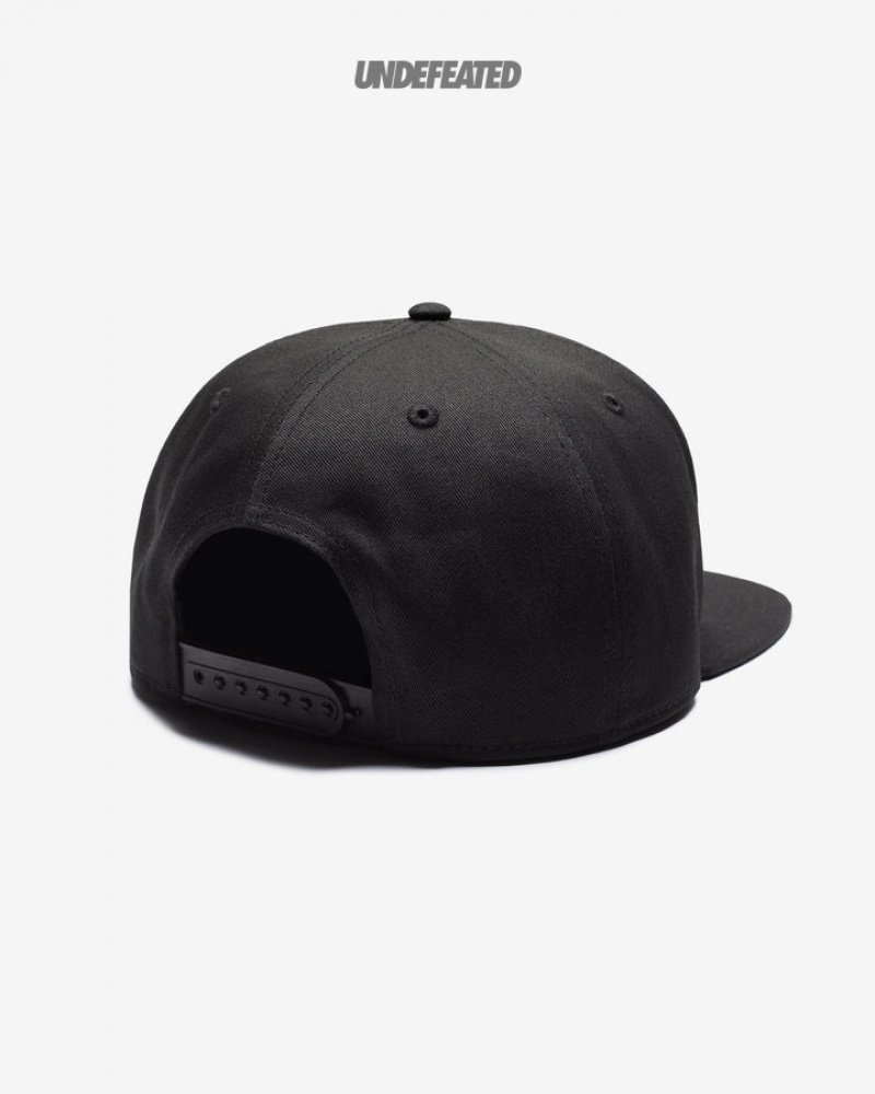 Undefeated Undftd UNDEFEATED ICON SNAPBACK Kopfbedeckung Schwarz | ERDMO-2679