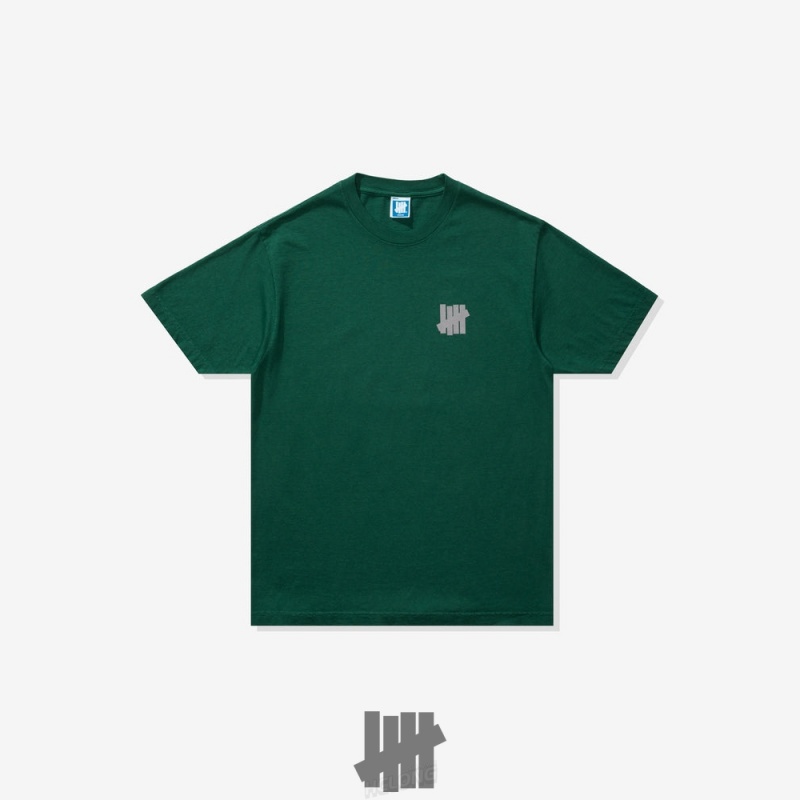 Undefeated Undftd UNDEFEATED ICON S/S TEE Tees Grün | YERQP-9168