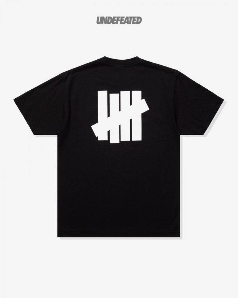 Undefeated Undftd UNDEFEATED ICON S/S TEE Tees Schwarz | WIOSV-6382