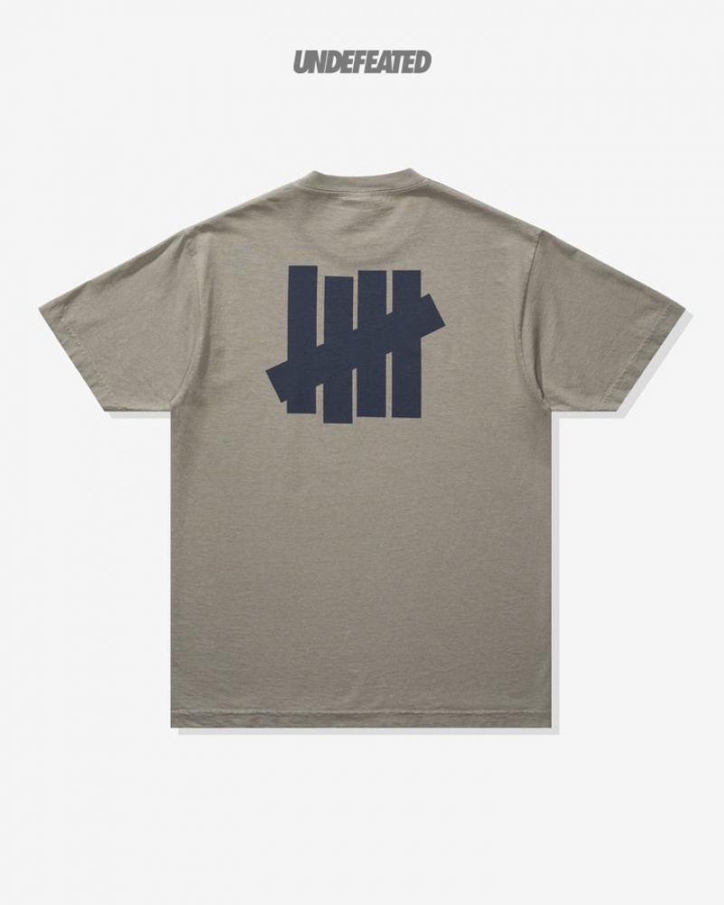 Undefeated Undftd UNDEFEATED ICON S/S TEE Tees Grau | ORFYN-2785