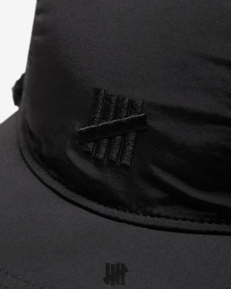 Undefeated Undftd UNDEFEATED ICON WINTER CAP Kopfbedeckung Schwarz | KFIJM-0476