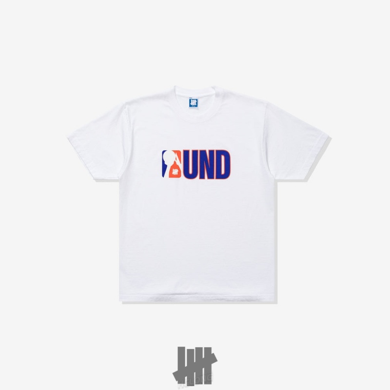 Undefeated Undftd UNDEFEATED LEAGUE S/S TEE Tees Weiß | GMUXF-0298