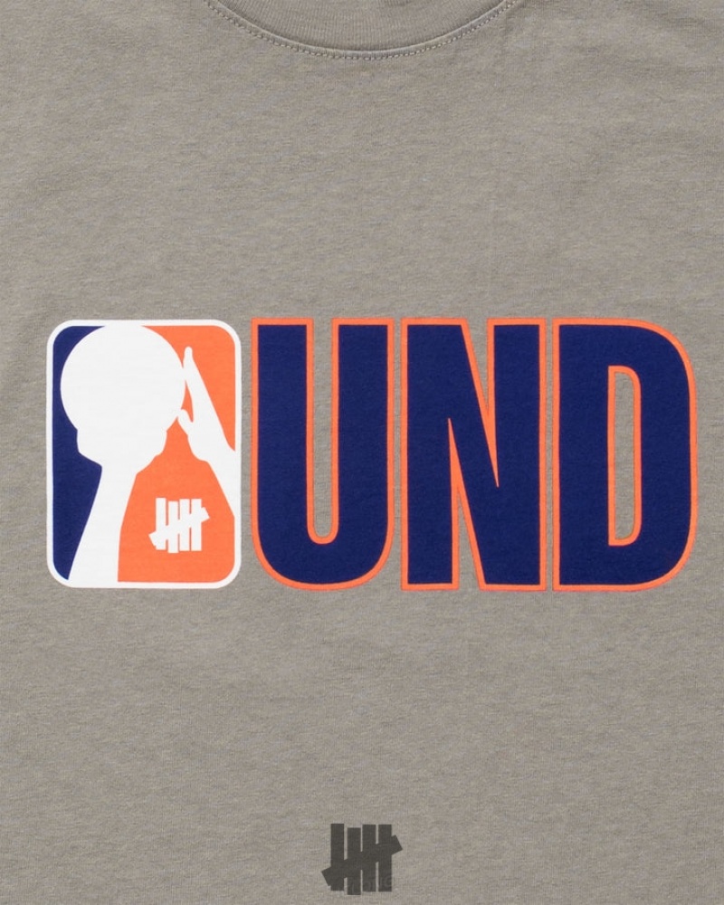 Undefeated Undftd UNDEFEATED LEAGUE S/S TEE Tees Grau | CDIBG-1082