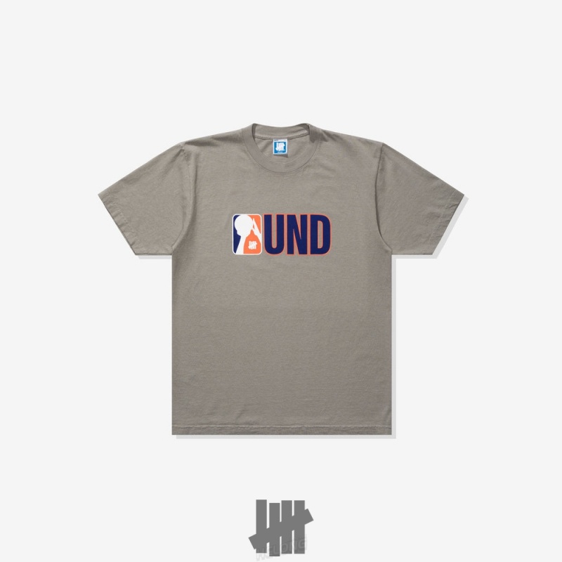 Undefeated Undftd UNDEFEATED LEAGUE S/S TEE Tees Grau | CDIBG-1082