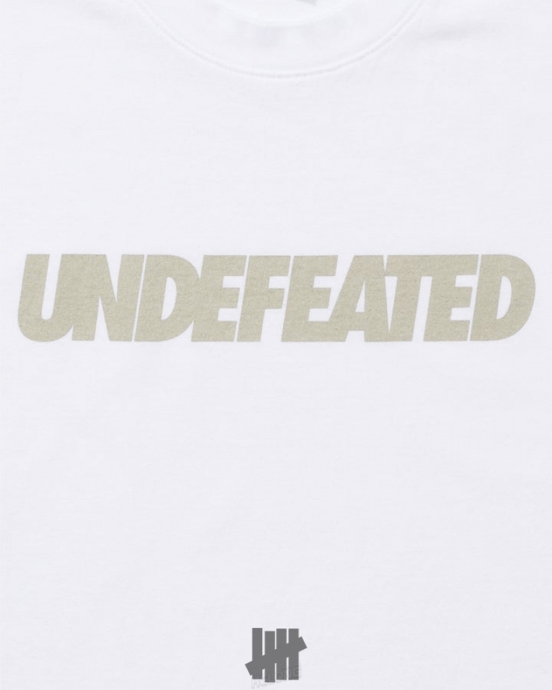 Undefeated Undftd UNDEFEATED LOGO S/S TEE Tees Weiß | CIYON-8056