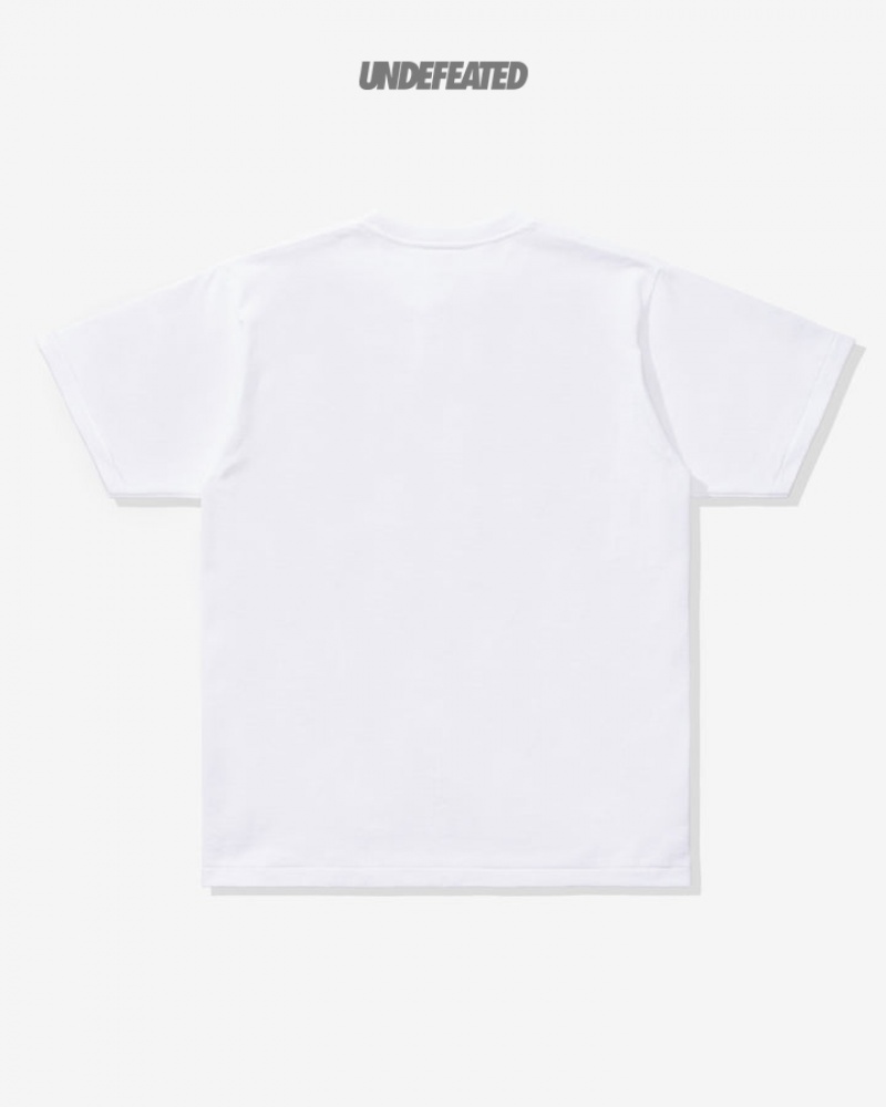 Undefeated Undftd UNDEFEATED MULBERRY S/S TEE Tees Weiß | UHSJC-6038