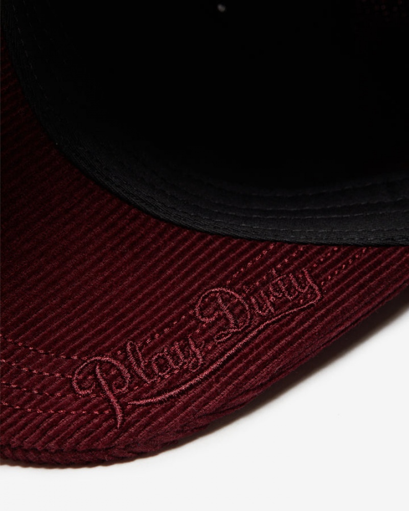 Undefeated Undftd UNDEFEATED PLAY DIRTY SNAPBACK Kopfbedeckung WINE | YAGKZ-5948