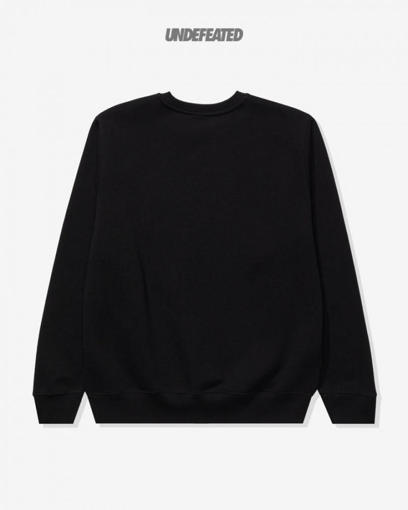 Undefeated Undftd UNDEFEATED ROOTS CREWNECK Fleeces Schwarz | BDPZE-5014